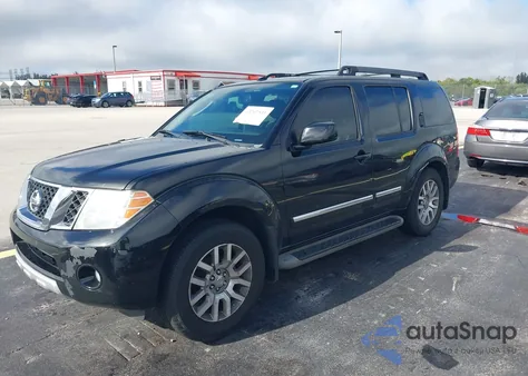 2011 Nissan Pathfinder Le из США, поврежденный, VIN 5N1AR1NNXBC605094